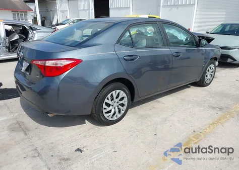 2019 Toyota Corolla Le z USA, uszkodzony, nr VIN 5YFBURHE8KP944395